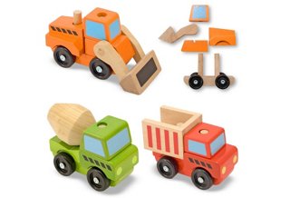 Stacking Construction Vehicles