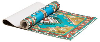 persian rug yoga mat