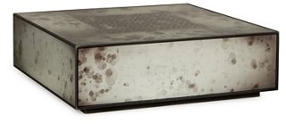 Mercury Coffee Table - Silver/Black - Maison 55