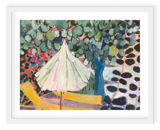 Lulu DK, Veranda I Framed Print