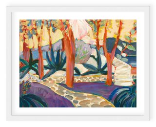 Lulu DK, Saunter Framed Print