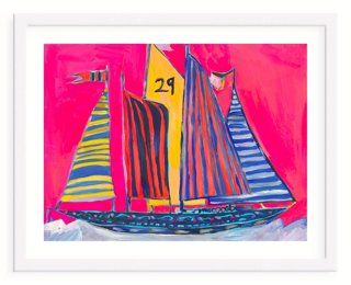 Lulu DK, Viaggio III Framed Print