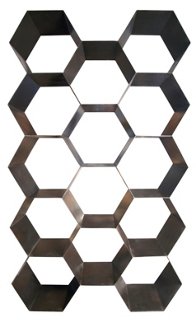 Bee Hive Bookcase - Noir