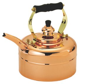 Copper Windsor Whistling Teakettle