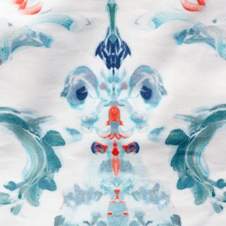 Alena Duvet Cover, Aqua Peacock Alley Brands One Kings Lane