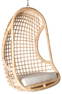 Clyde Hanging Chair, Natural