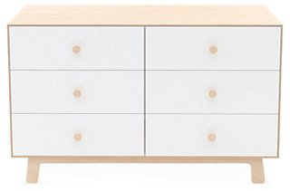 Oeuf Sparrow 6 Drawer Dresser White Natural One Kings Lane