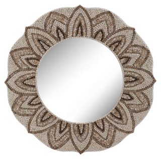 Rachel Wall Mirror - Shell