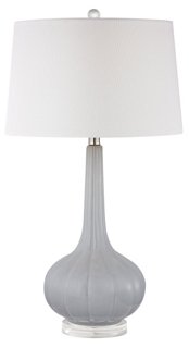 Abbey Lane Table Lamp, Pastel Blue