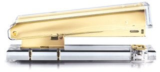 Acrylic Stapler, Gold