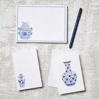 Asst. of 11 Ginger Jars Stationery Set One Kings Lane