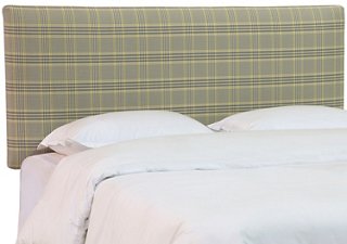 Novak Headboard - Straw Plaid