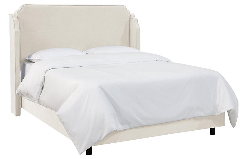 Aurora Bed King White From One, One Kings Lane Dog Bed