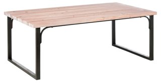 Mabel Coffee Table - Pickled Oak