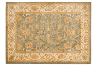 Aurelia Rug, Stone/Gold