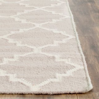 Delilah Dhurrie Rug, Gray One Kings Lane