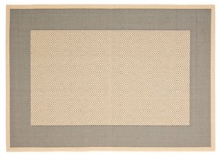 Sahara Outdoor Rug - Gray/Cream