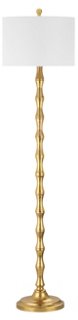 gold floor light