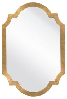 Quatrefoil Oversize Mirror, Gold One Kings Lane