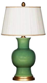 green base lamp