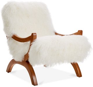 JJ Accent Chair - White - Le-Coterie