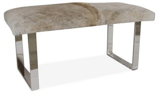 Le Coterie Bebe Skinny Bench Beige Gray One Kings Lane