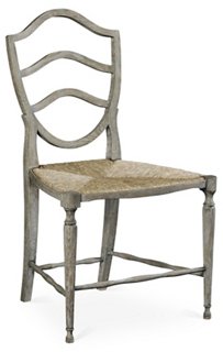 Bodiam Side Chair - Gray - Jonathan Charles