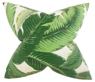 Palm Pillow - Green