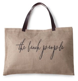 Original Jute Tote - Beige/Brown - The Beach People