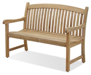 International Home Miami Newcastle 4 Outdoor Teak Bench One Kings Lane