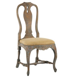 Antique American Queen Anne Chairs Home Decor
