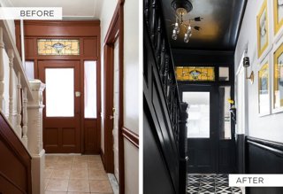 An Entryway Makeover In Black And White One Kings Lane Our