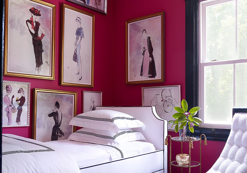 One of the Chicest Ways to Outfit Your Walls