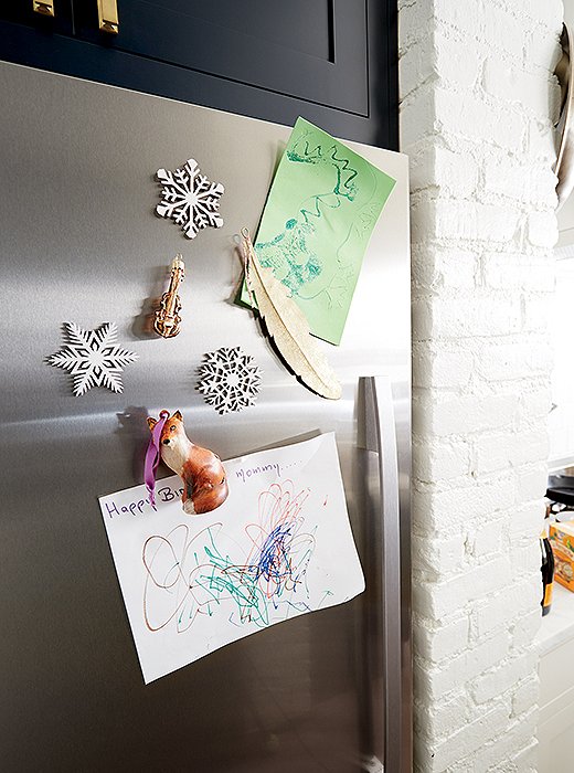 Tip: Attach magnets to the back of especially adorable ornaments.
