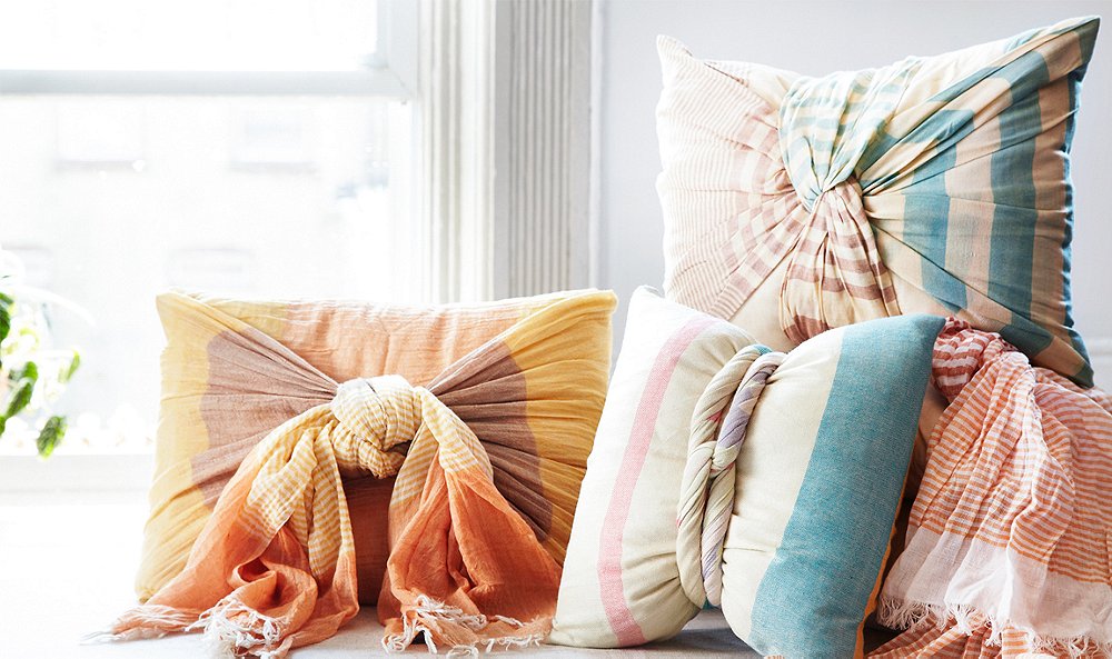 3 Easy Ways to Decorate with Summer Scarves