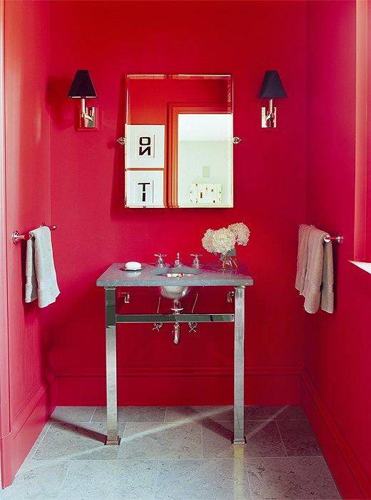 We Re Currently Loving Red Rooms