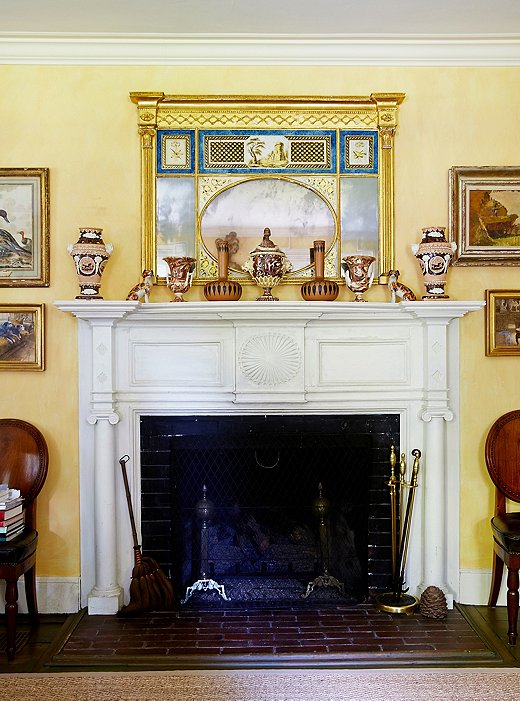 A collection of John Rosselli’s treasures, as seen in our tour of his Southampton home.
