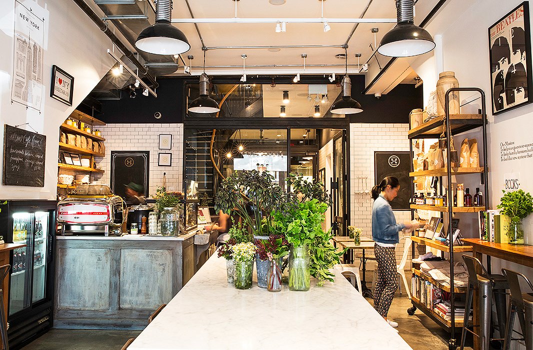 When you first walk into Haven’s Kitchen, herbs and seasonal offerings (and chocolate cookies) beckon you over to the café counter.
