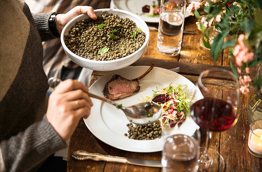 Alison places such emphasis on serving delicious vegetables and legumes, vegetarians never feel they need a substitute “protein” when they come to her house.
