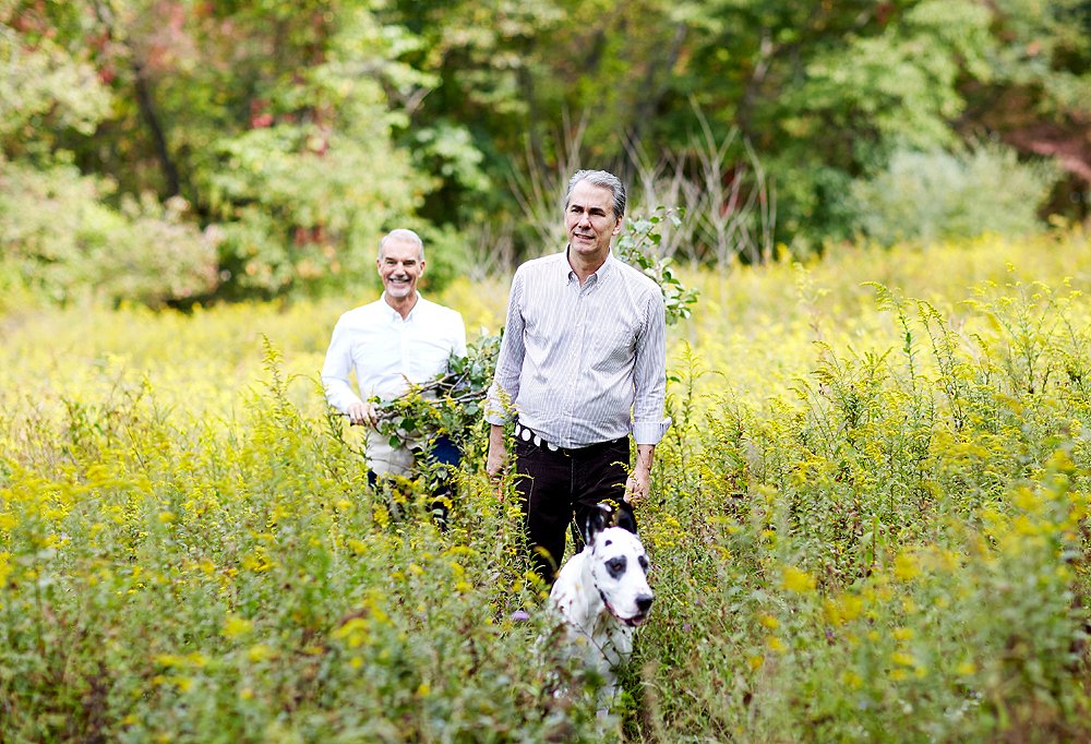 At the end of the day, for these two it comes down to doing what they love, whether it’s planning an extravaganza, unearthing a stellar find at a favorite flea market, dreaming up a fresh new design, or romping around the yard with their best pal, India.
