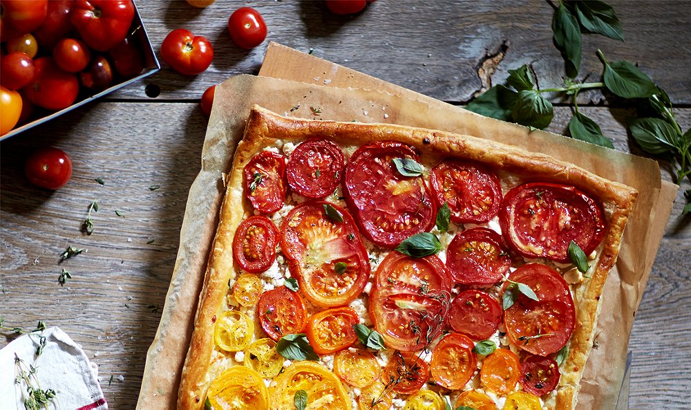 Fall in Love with This Heirloom Tomato, Feta & Thyme Pastry