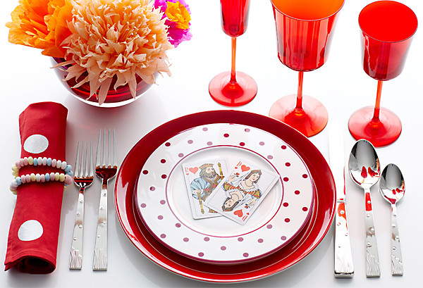 Valentine's Day Table Setting Ideas