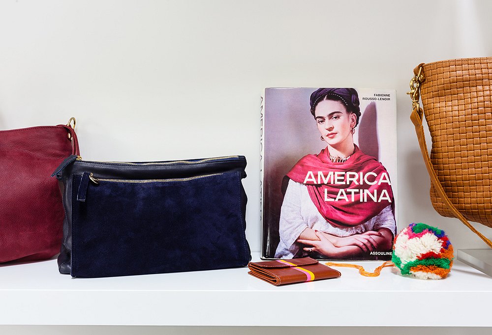 Clare’s known for bringing books into the studio that inspire her, like Assouline’s gorgeous America Latina.
