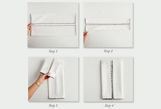 Napkin Folding Ideas