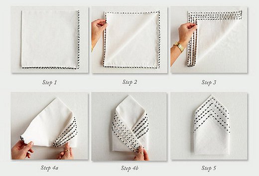 Napkin Folding Ideas