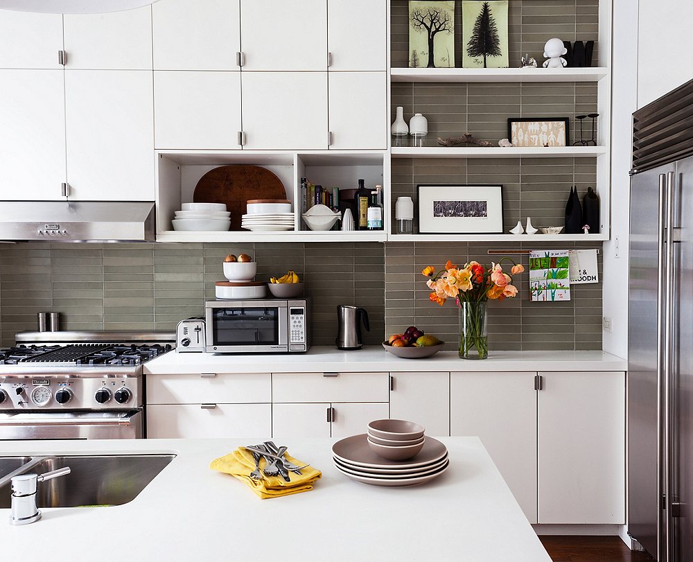 10 Gorgeous Takes on Open Shelving in Kitchens