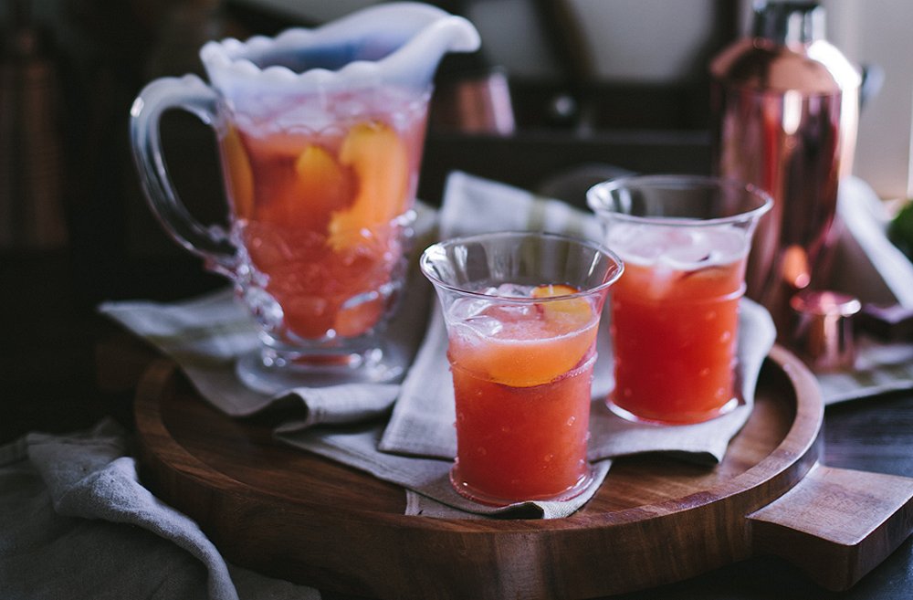Peach Planter's Punch Recipe