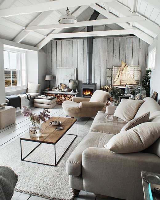 Room Crush Serene Gray Living Room One Kings Lane