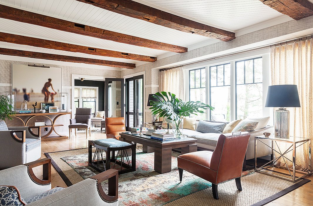 Tour The Chic Modern Lake House Of Designer Thom Filicia
