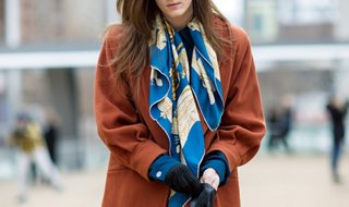 silk scarf fashion